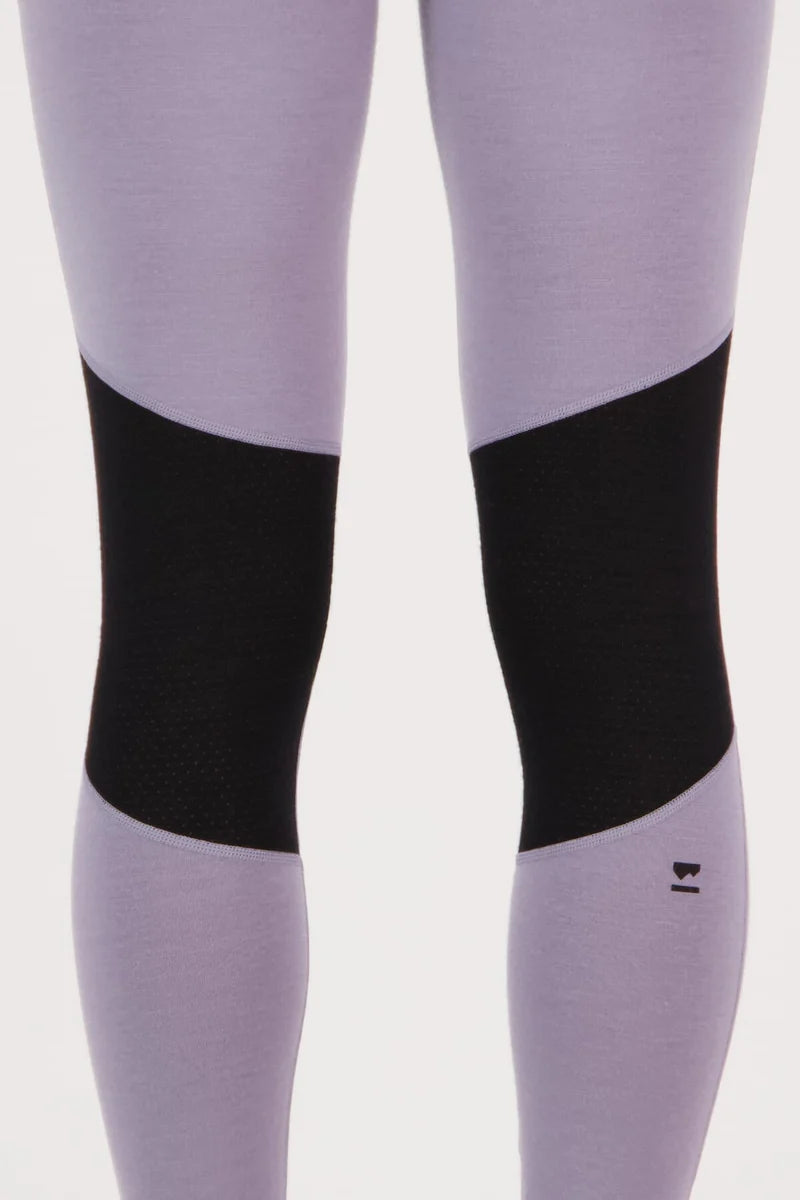 LEGGING MÉRINOS MONS ROYALE FEMME, OLYMPUS THISTLE CLOUD