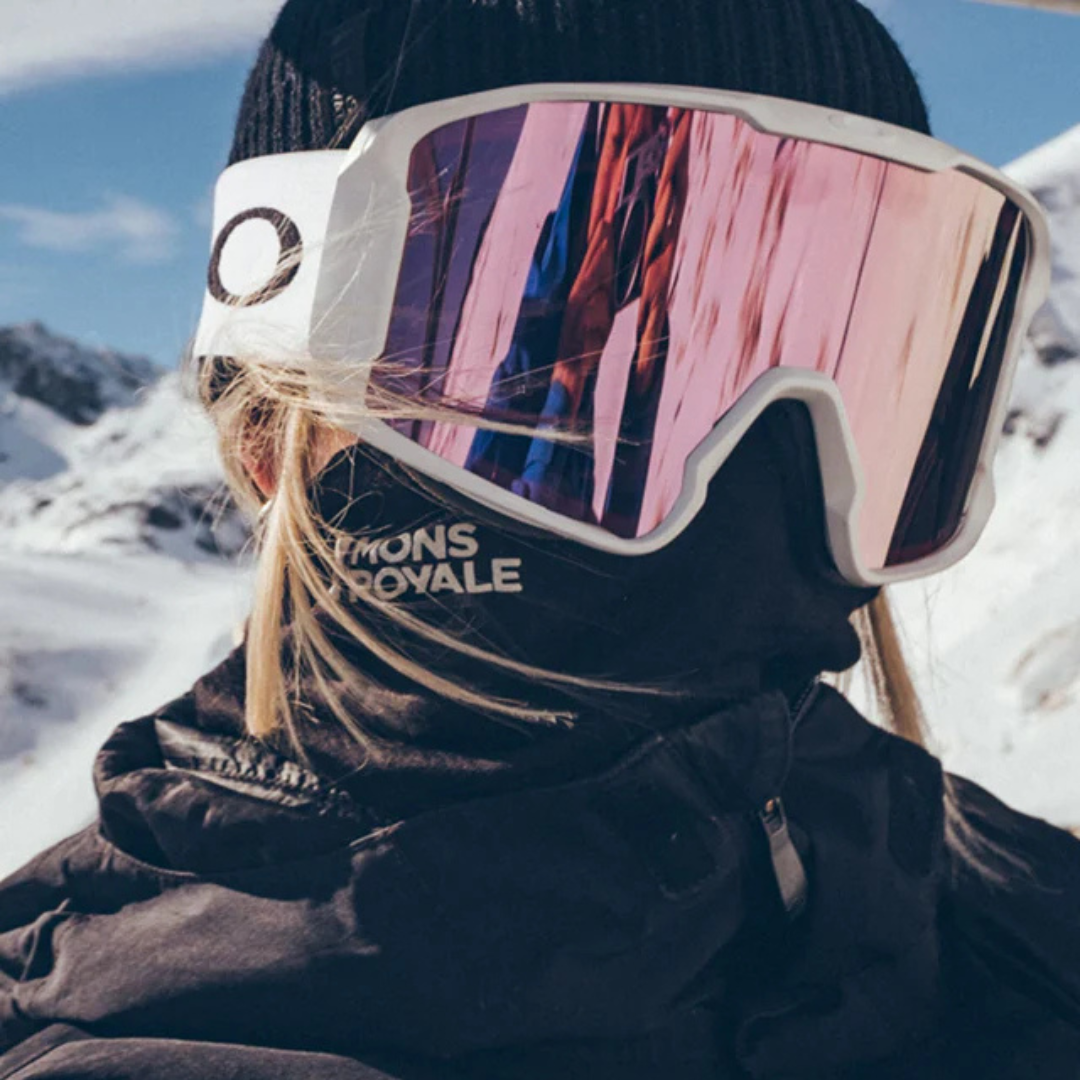 CACHE-COU MÉRINO ADULTE, DOUBLE UP NOIR