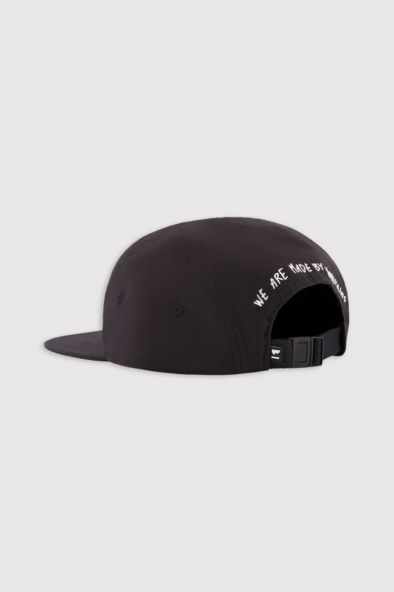 CASQUETTES UNISEXE, RIDGELINE 5 PANEL NOIR