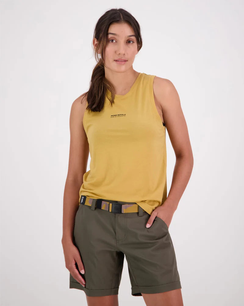 CAMISOLE MÉRINO POUR FEMME, ICON AIR-CON MIEL