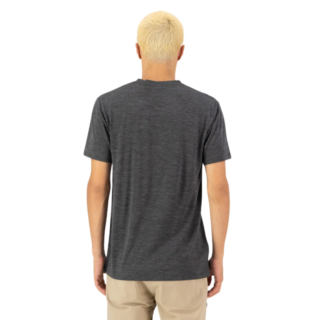 T-SHIRT TENCEL MÉRINO HOMME, ZEPHYR FUMÉE - Maheu Go Sport