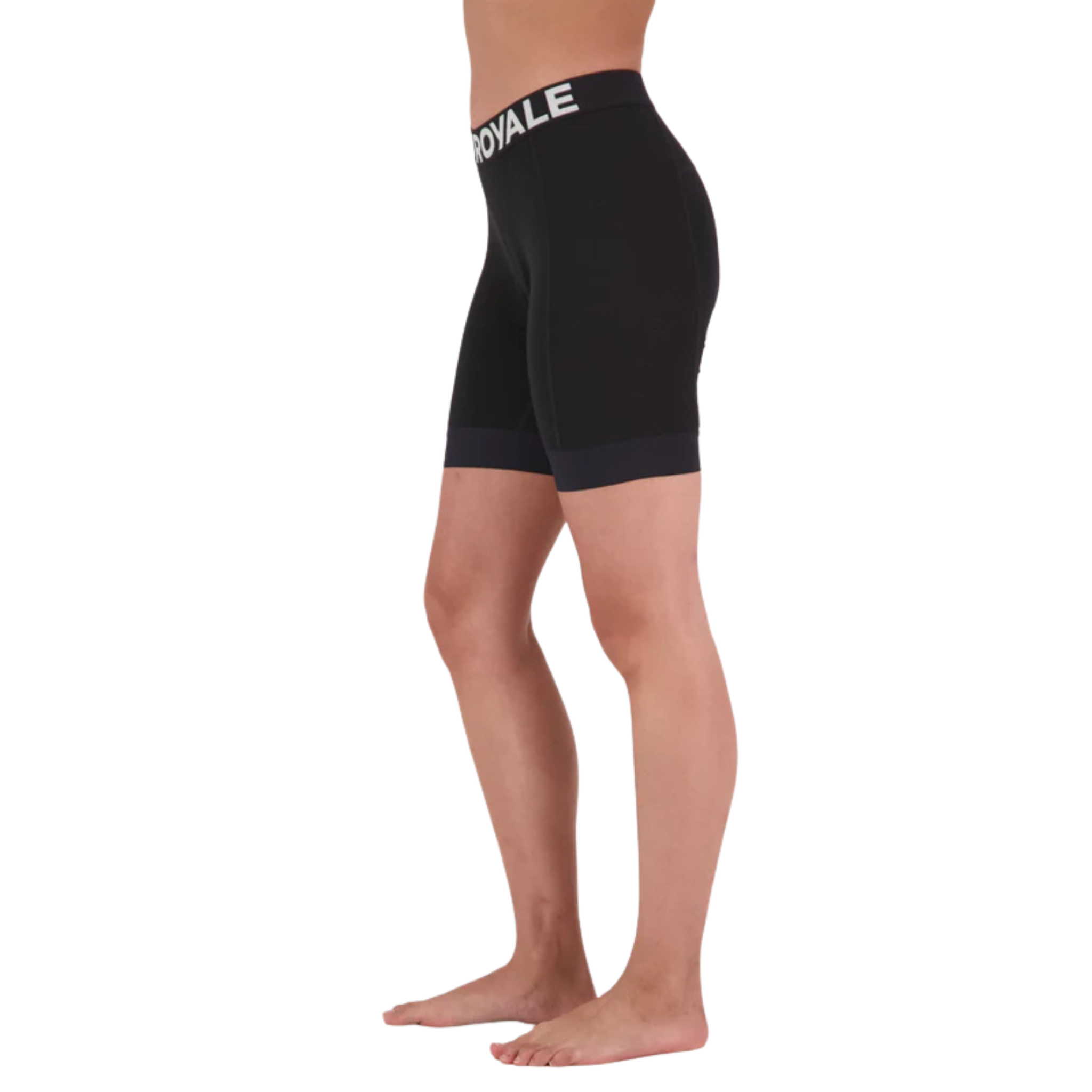 CUISSARD DE VÉLO MONS ROYALE FEMME EPIC MÉRINO LINER 100644 MANNEQUIN CÔTÉ