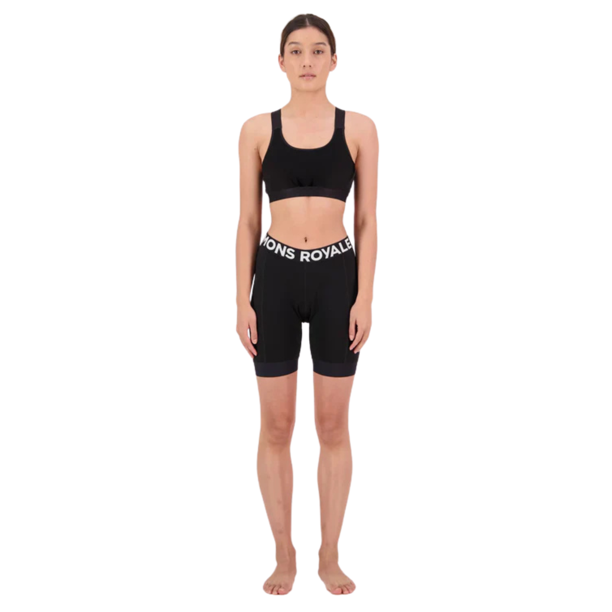 CUISSARD DE VÉLO MONS ROYALE FEMME EPIC MÉRINO LINER 100644 MANNEQUIN DEVANT PLEIN PIED