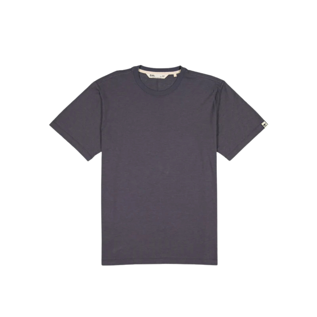 T-SHIRT HOMME YONDER NOIR VINTAGE 100723 889 MONS ROYALE MAHEU GO SPORT DEVANT 