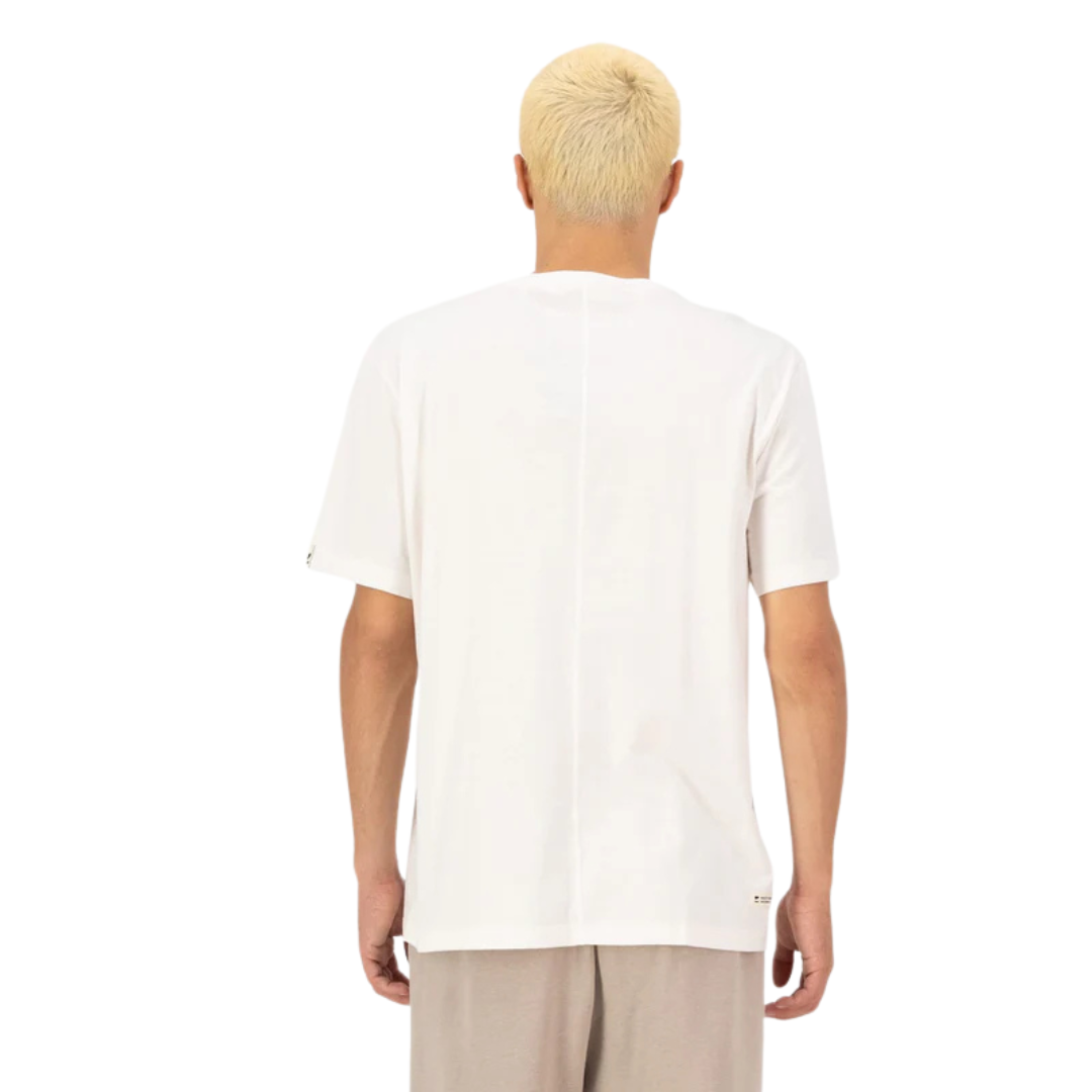 T-SHIRT HOMME YONDER BLANC VINTAGE 100723 890 MONS ROYALE MAHEU GO SPORT DOS MANNEQUIN