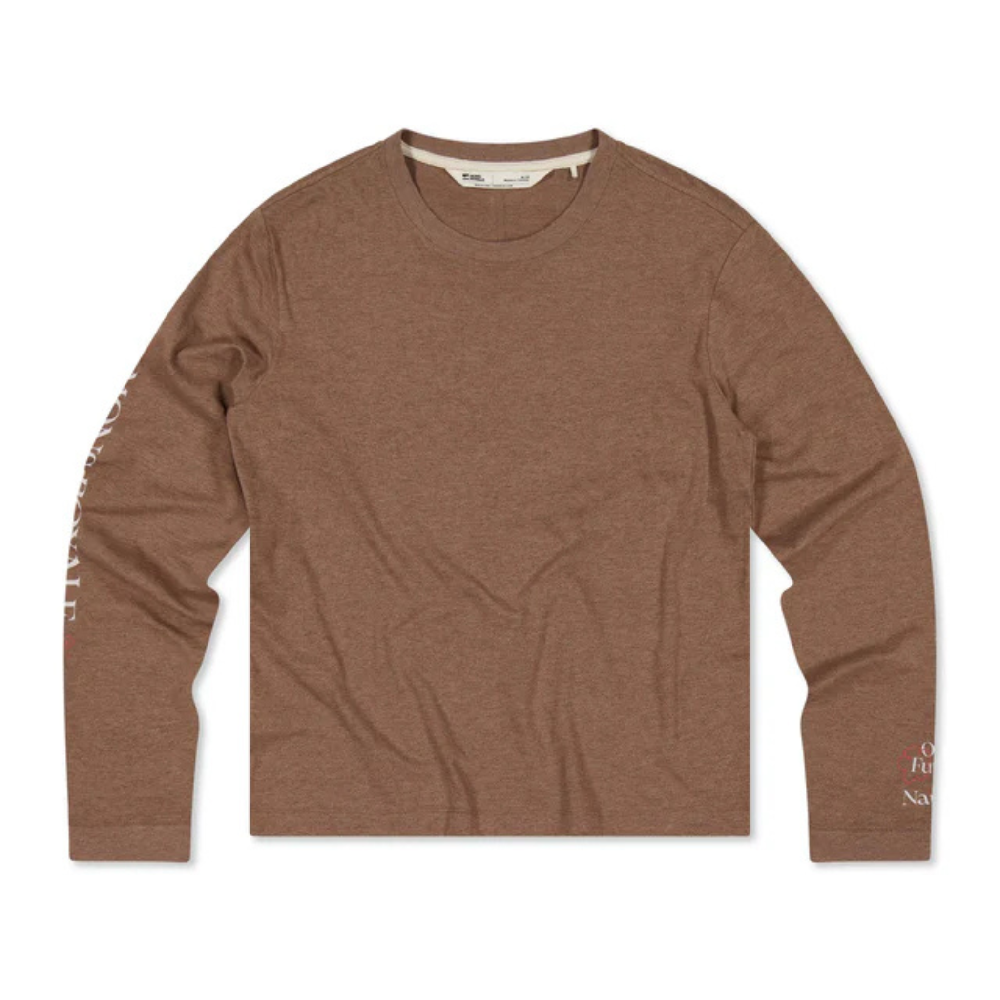 HAUT À MANCHES LONGUES FEMME MONS ROYALE YONDER MOCHA 100726 MAHEU GO SPORT DEVANT