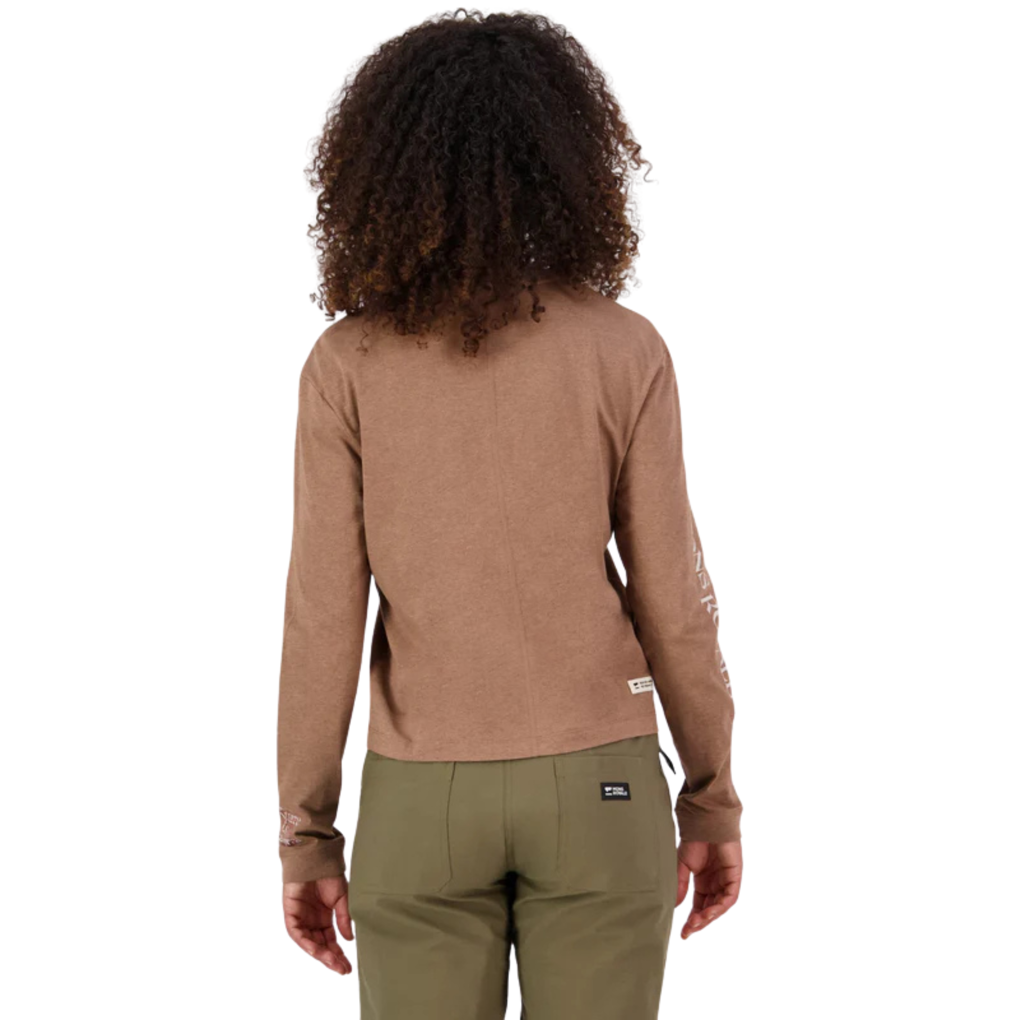 HAUT À MANCHES LONGUES FEMME, YONDER MOCHA