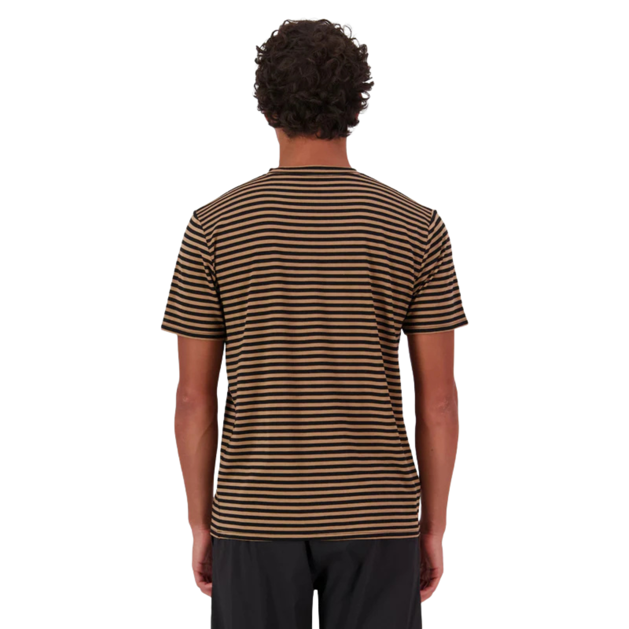 HAUT MÉRINO MANCHES COURTES MONS ROYALE HOMME ICON RAYÉ 100874 MAHEU GO SPORT DOS MANNEQUIN