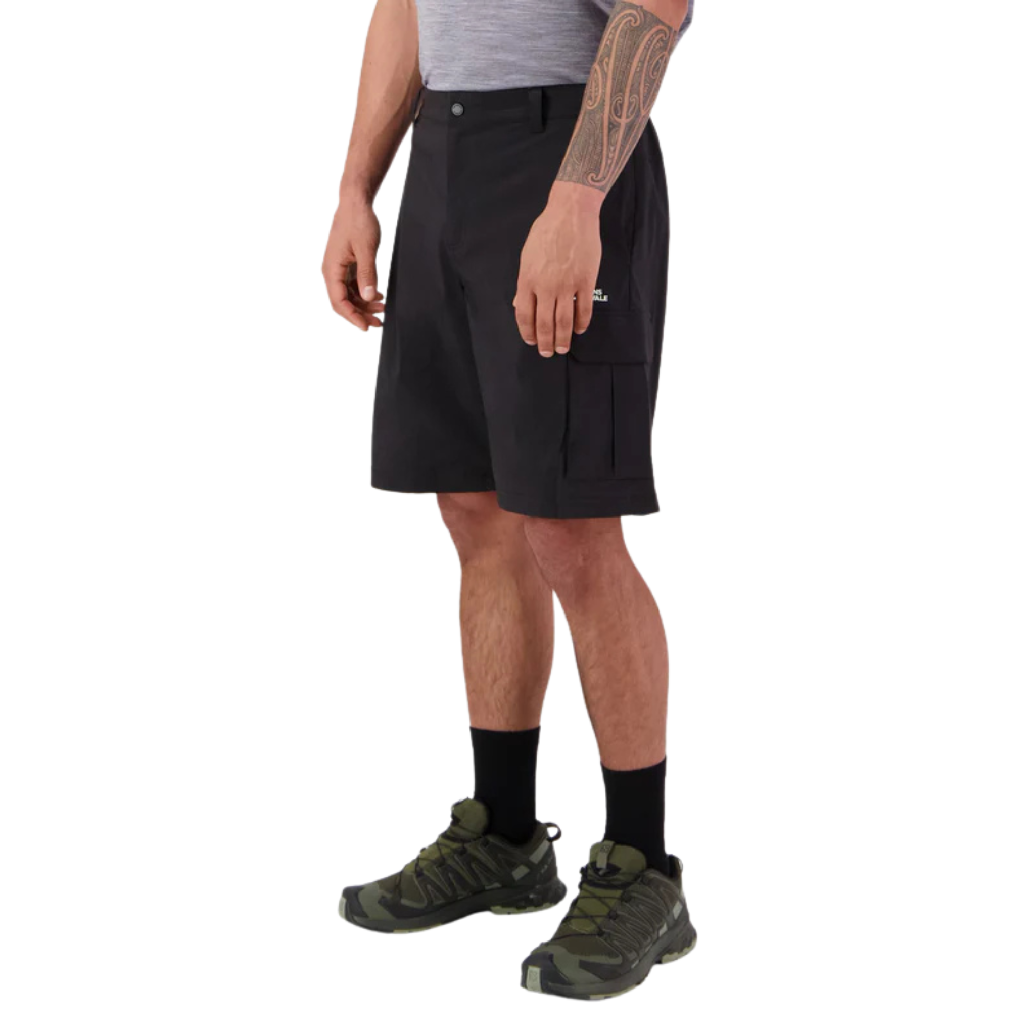 SHORT HOMME MONS ROYALE ALL MISSION CARGO NOIR 100927 MAHEU GO SPORT CÔTÉ MANNEQUIN