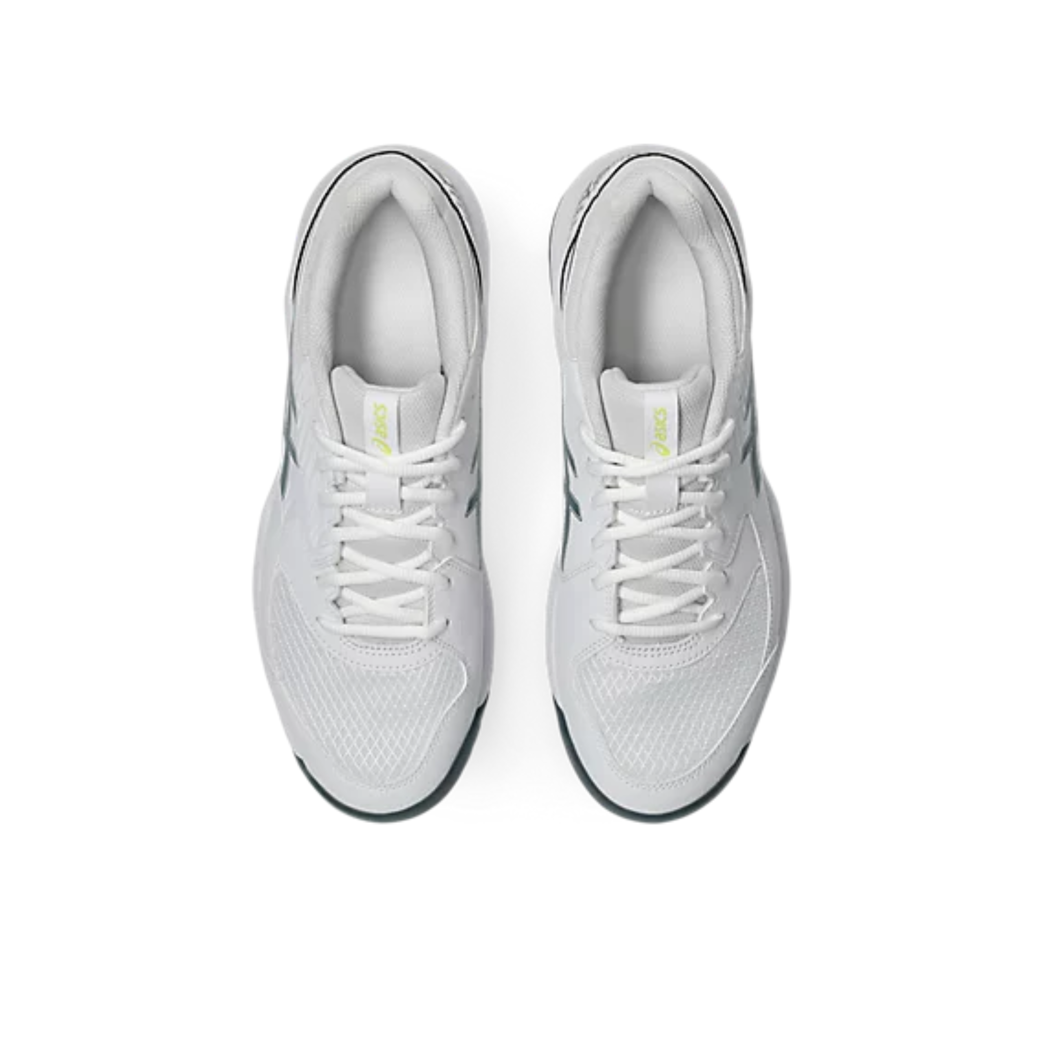 ESPADRILLE TENNIS ASICS HOMME GEL-DEDICATE 8 BLANC 1041A408 108 MAHEU GO SPORT PAIRE DESSUS