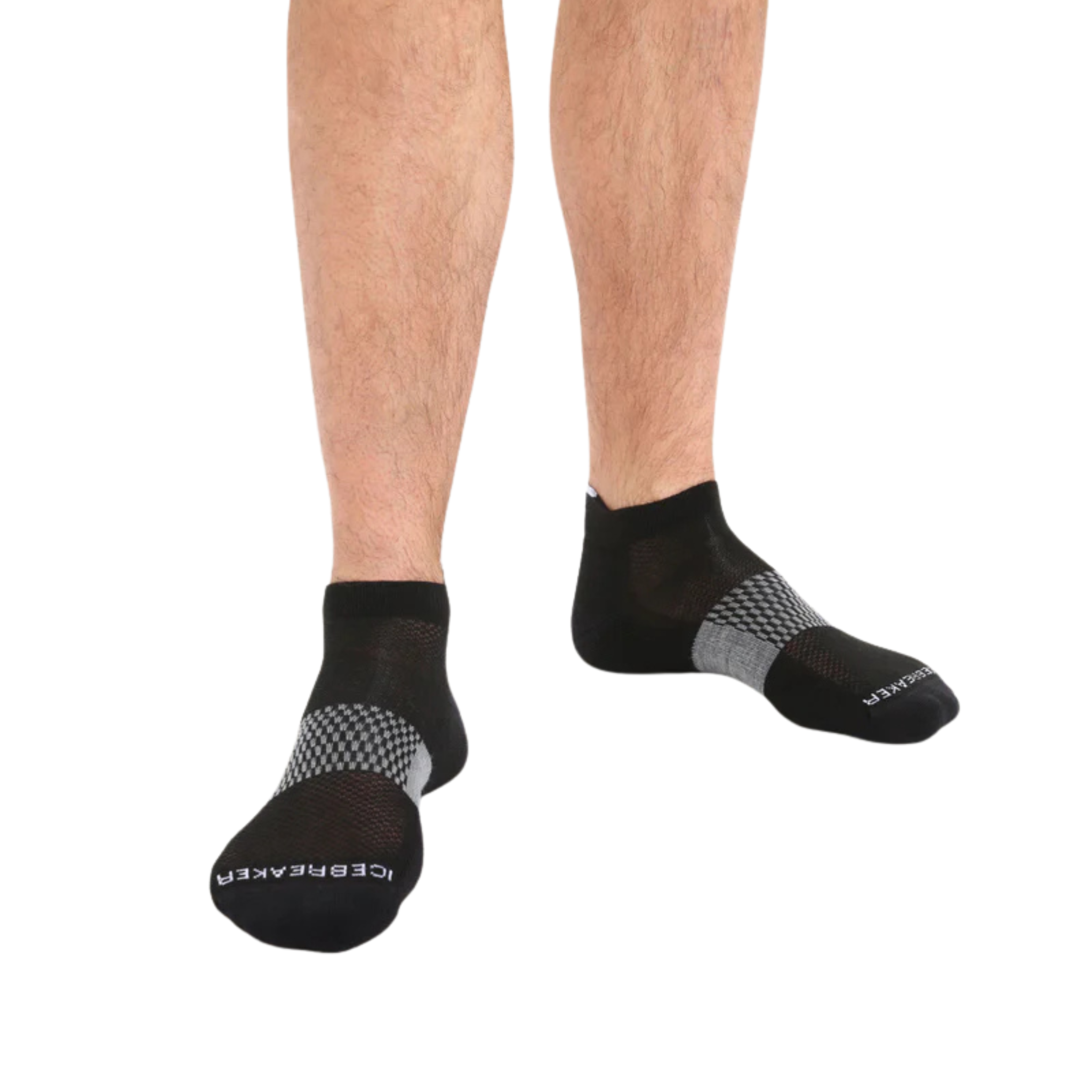 CHAUSSETTE MÉRINO ICEBREAKER HOMME MULTISPORT LIGHT MICRO NOIR IB105129 MAHEU GO SPORT DEVANT