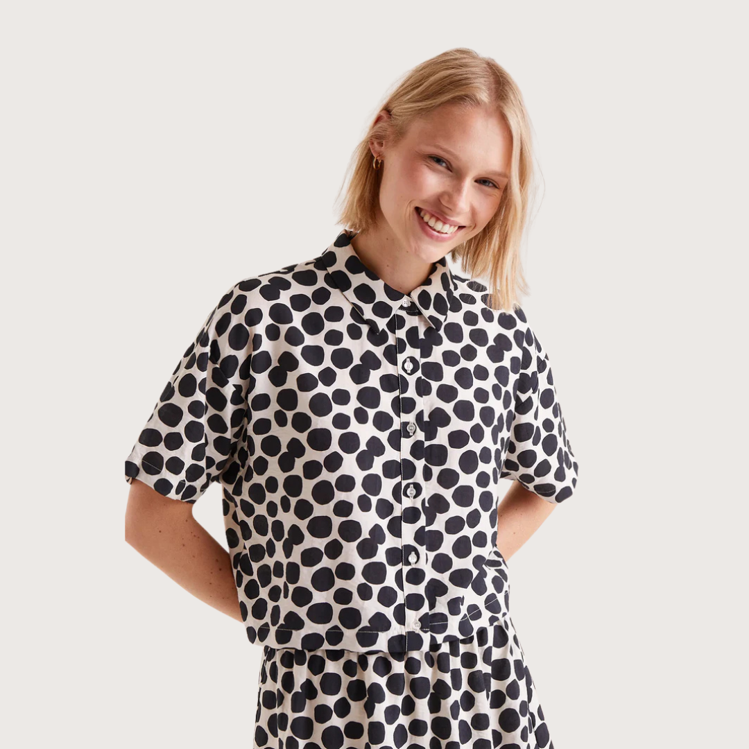 CHEMISE MANCHES COURTES FEMME TERRAZO 11019 COMPANIA FANTASTICA MAHEU GO SPORT DEVANT MANNEQUIN