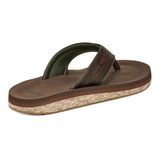 SANDALES SANUK HOMME TIDERUSH BRUN FONCÉ 1165590 DKB MAHEU GO SPORT ANGLE DOS