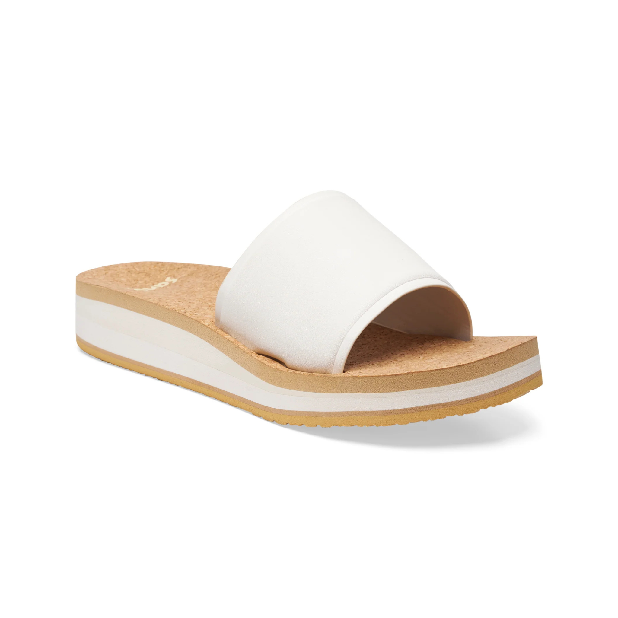 SANDALES PLATE-FORME SANUK FEMME, HIGHLAND GUIMAUVE 1167131 MAHEU GO SPORT ANGLE DEVANT