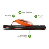 WOMEN'S SANDALS, YOGA MAT II NEON CORAL