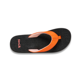 SANDALES SANUK FEMME YOGA MAT II NÉON CORAIL 1169712 MAHEU GO SPORT DESSUS
