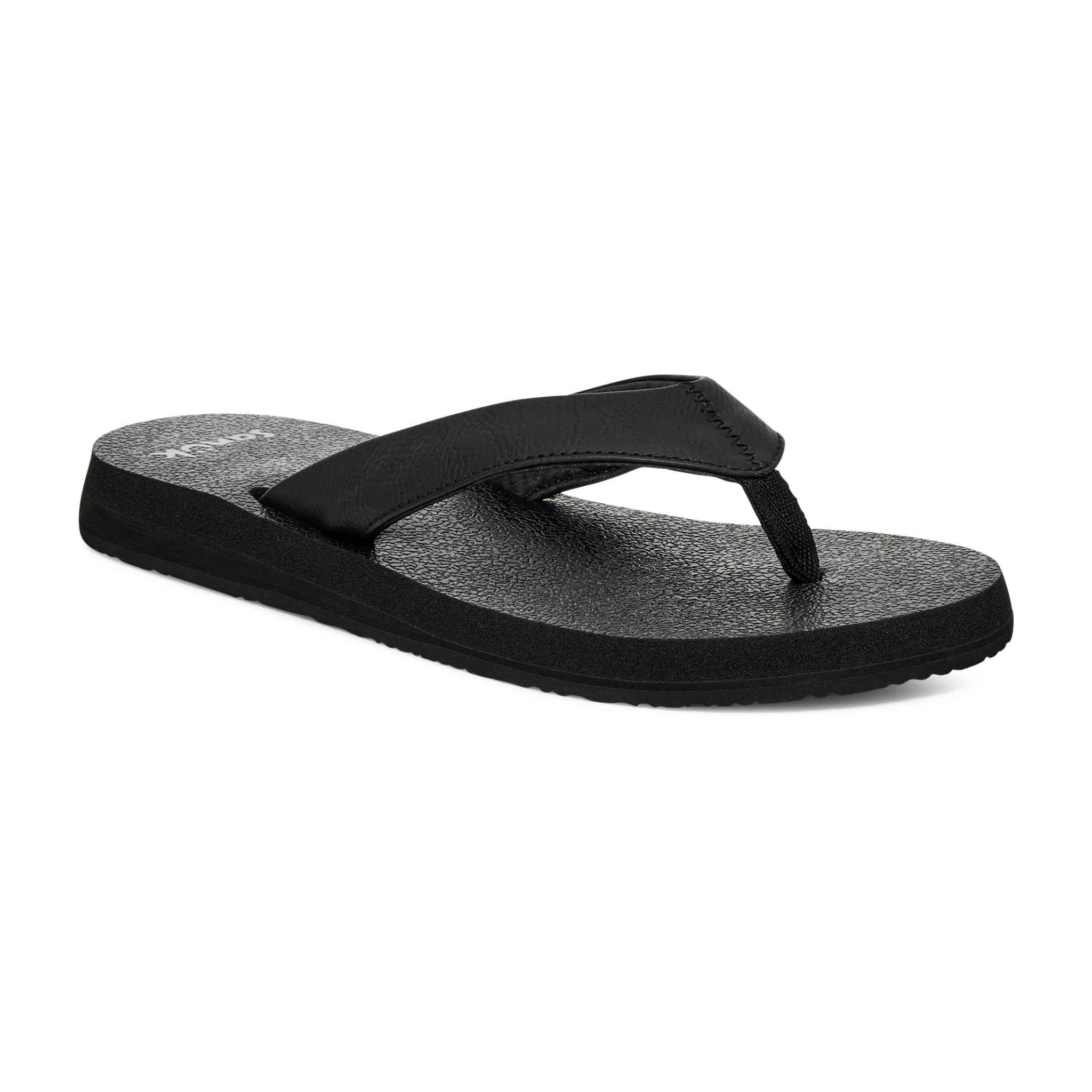 SANDALES SANUK FEMME YOGA MAT II NOIR 1169712 MAHEU GO SPORT DEVANT ANGLE