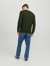 TRICOT HOMME STANDFORD VERT JACK AND JONES