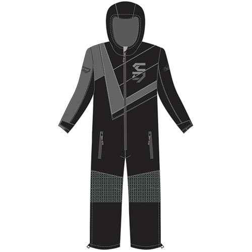 ENSEMBLE MOTONEIGE 1 PIÈCE ENFANT, PILOT NOIR (4 À 6X ANS)