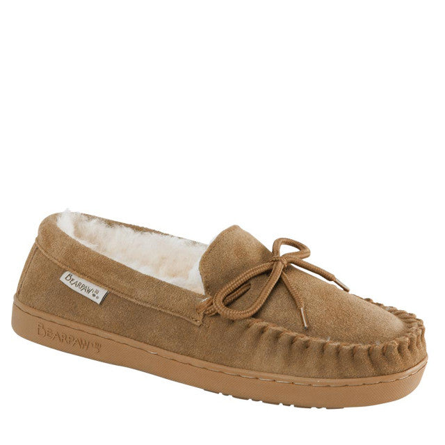 PANTOUFLE HOMME MOC II HICKORY 1295M BEARPAW MAHEU GO SPORT ANGLE