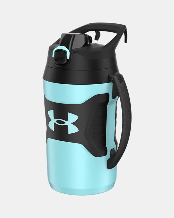 BOUTEILLE D'EAU, UA PLAYMAKER JUG 64OZ 1364828 UNDER ARMOUR BLEU DEVANT MAHEU GO SPORT