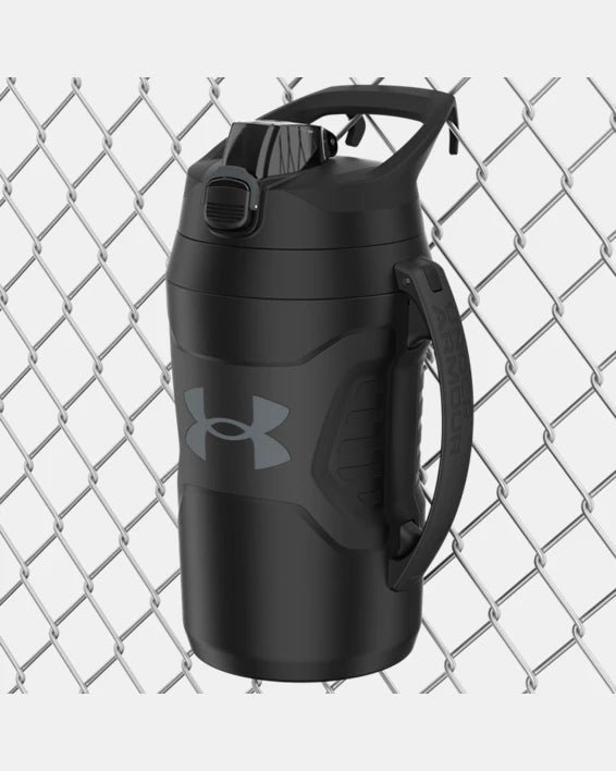 BOUTEILLE D'EAU, UA PLAYMAKER JUG 64OZ 1364828 UNDER ARMOUR NOIR DEVANT MAHEU GO SPORT