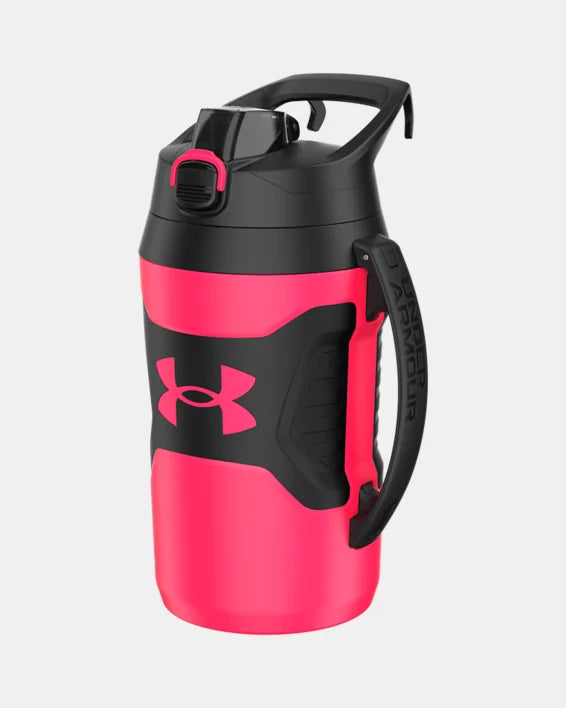 BOUTEILLE D'EAU, UA PLAYMAKER JUG 64OZ 1364828 UNDER ARMOUR PENTA PINK  DEVANT MAHEU GO SPORT