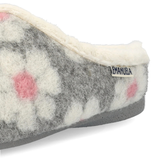 PANTOUFLES POUR FEMME, EMANUELA GRIS