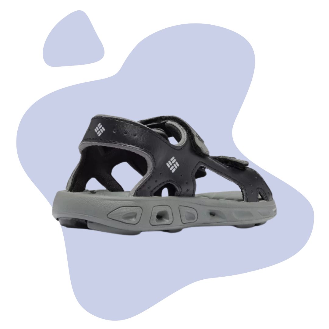 SANDALE POUR ENFANT, TECHSUN VENT NOIR (10 À 13) - Maheu Go Sport