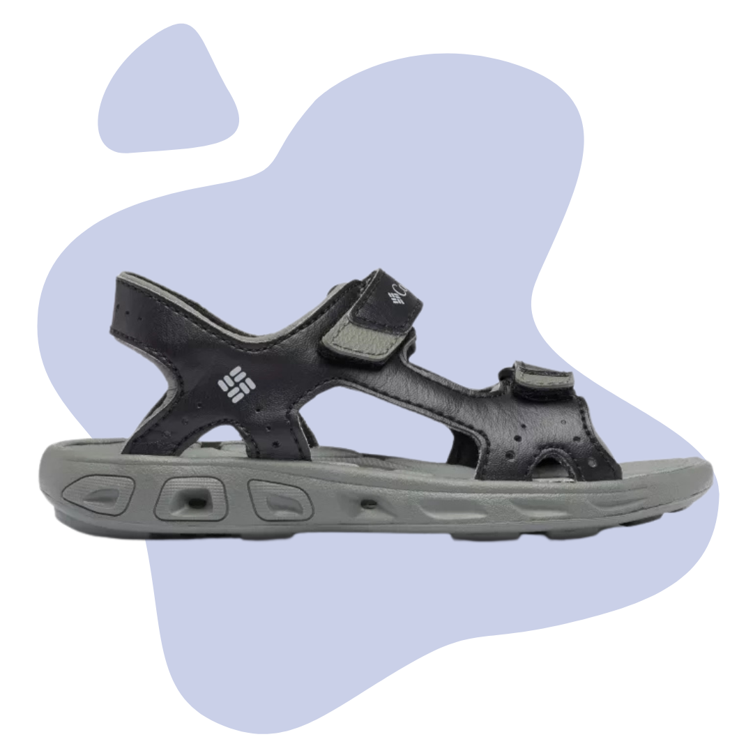 SANDALE JUNIOR TECHSUN VENT NOIR 1 À 3 1594631 010 COLUMBIA MAHEU GO SPORT