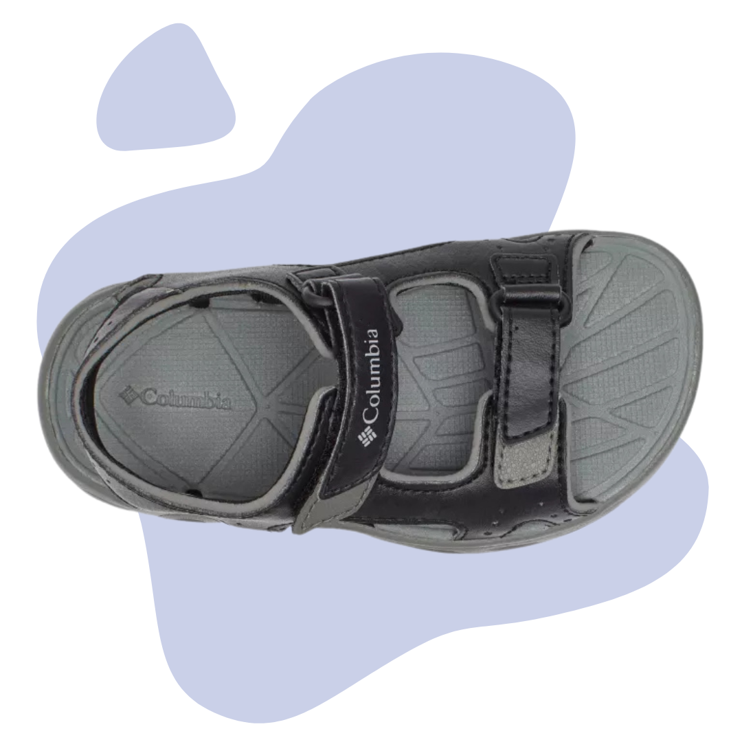 SANDALE POUR ENFANT, TECHSUN VENT NOIR (10 À 13) - Maheu Go Sport