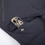 MEN'S HIKING TROUSERS, BLACK TREK