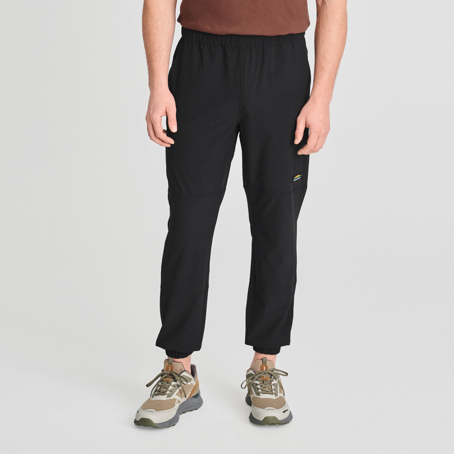 PANTALON JOGGER CHLOROPHYLLE HOMME DURANGO NOIR 17763 MAHEU GO SPORT DEVANT
