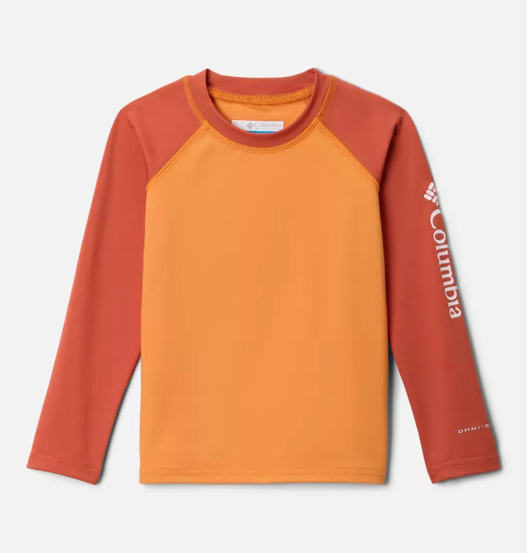 RASHGUARD ENFANT SANDY SHORES ORANGE (2 À 4 ANS) 1833152 816 COLUMBIA MAHEU GO SPORT DEVANT