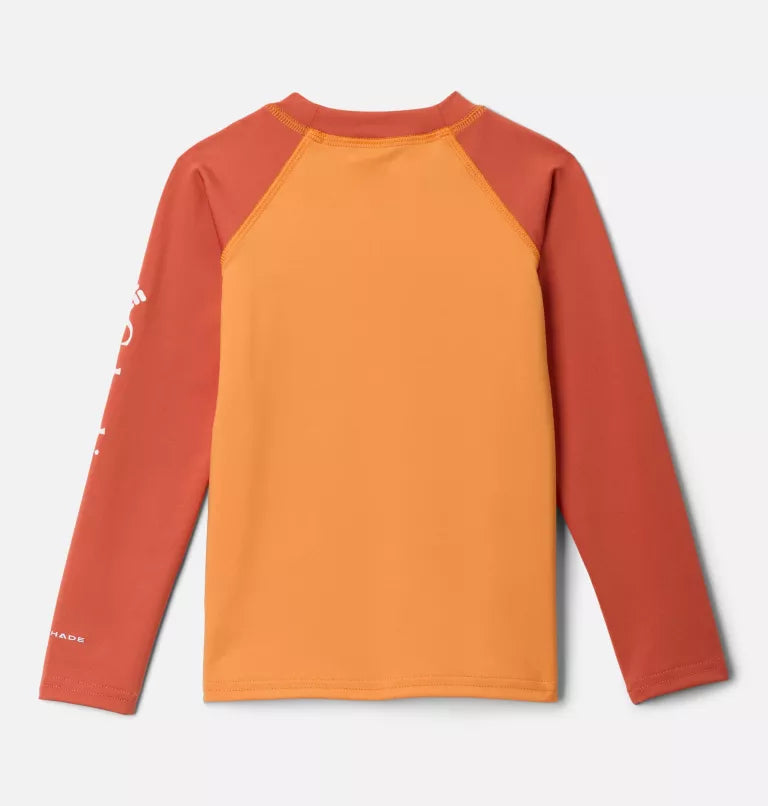 RASHGUARD POUR ENFANT, SANDY SHORES ORANGE (2 À 4 ANS) - Maheu Go Sport