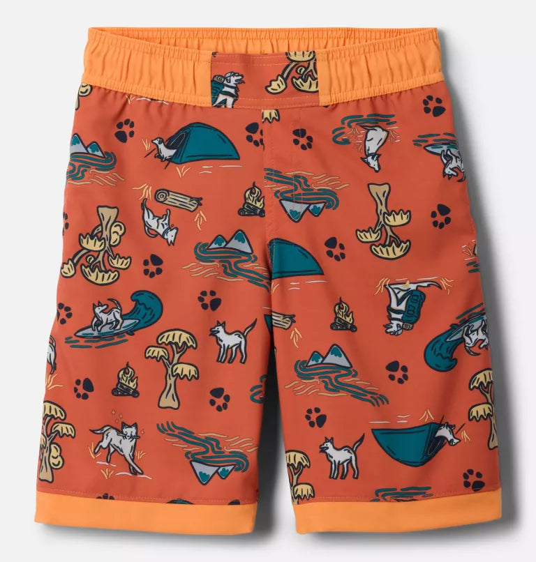 MAILLOT ENFANT SANDY SHORES ORANGE 2 À 4 ANS 1833192 852 COULMBIA MAHEU GO SPORT DEVANT