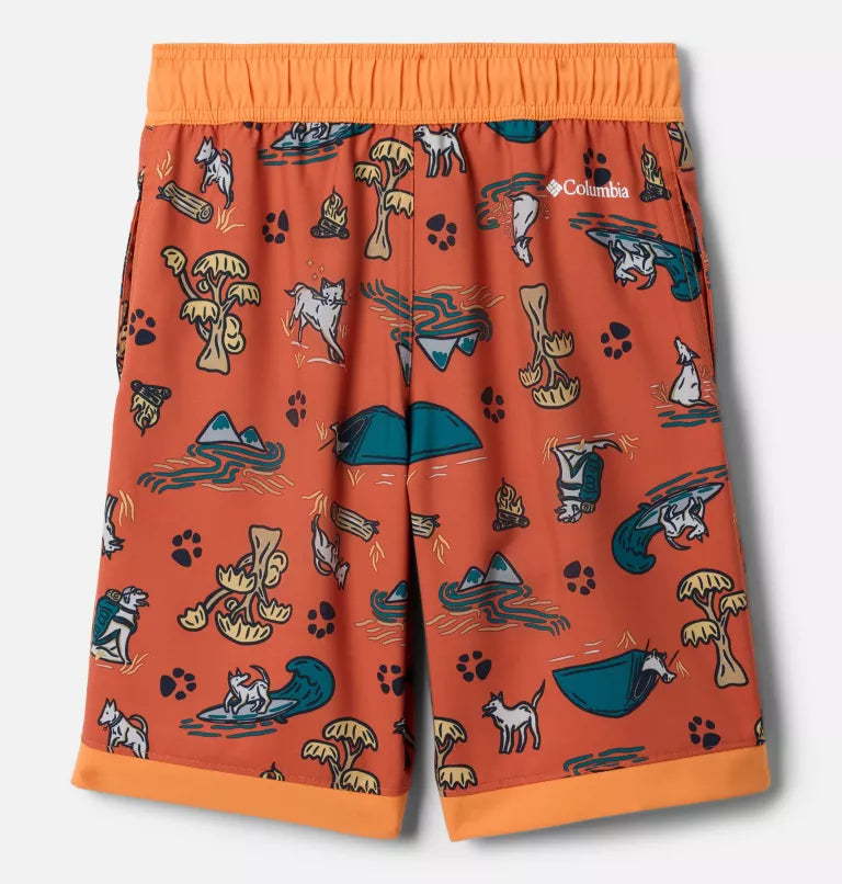 MAILLOT DE BAIN POUR ENFANT, SANDY SHORES ORANGE (2 À 4 ANS) - Maheu Go Sport