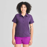 CHEMISE MANCHES COURTES FEMME, DURANGO IRIS