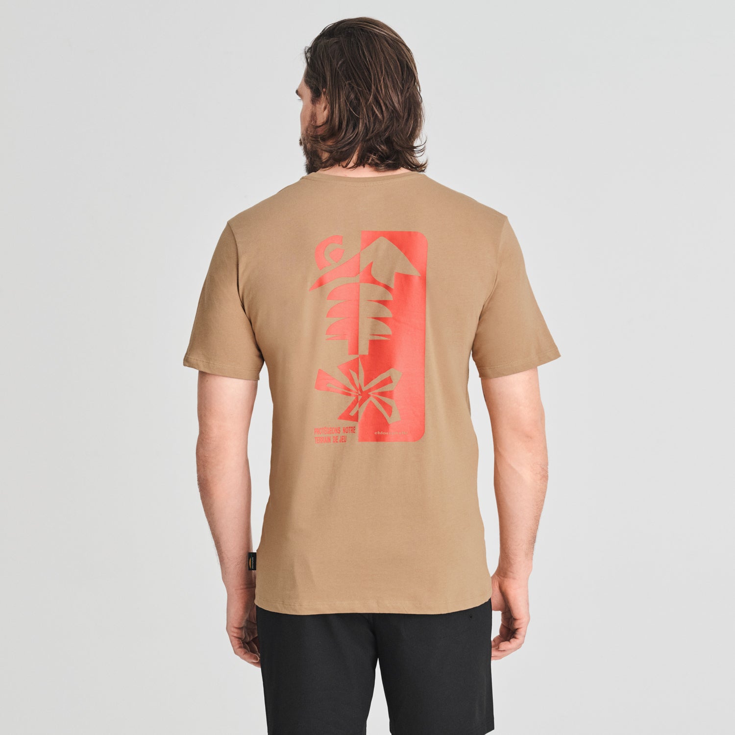 T-SHIRT MANCHES COURTES CHLOROPHYLLE HOMME GÉO LATTÉ 18712 MAHEU GO SPORT DOS