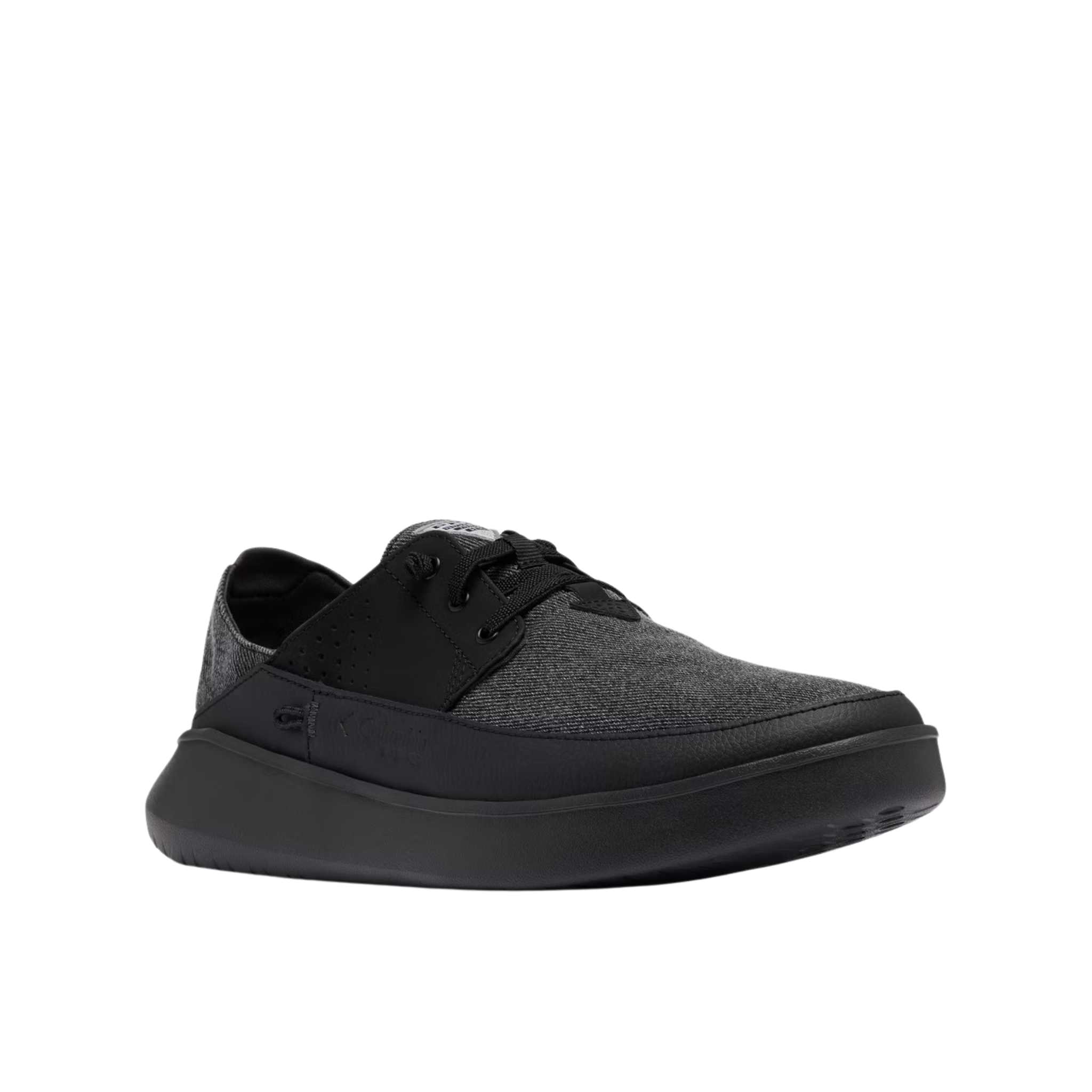 CHAUSSURES COLUMBIA HOMME PFG BOATSIDE NOIR 2063072 012 MAHEU GO SPORT ANGLE DEVANT