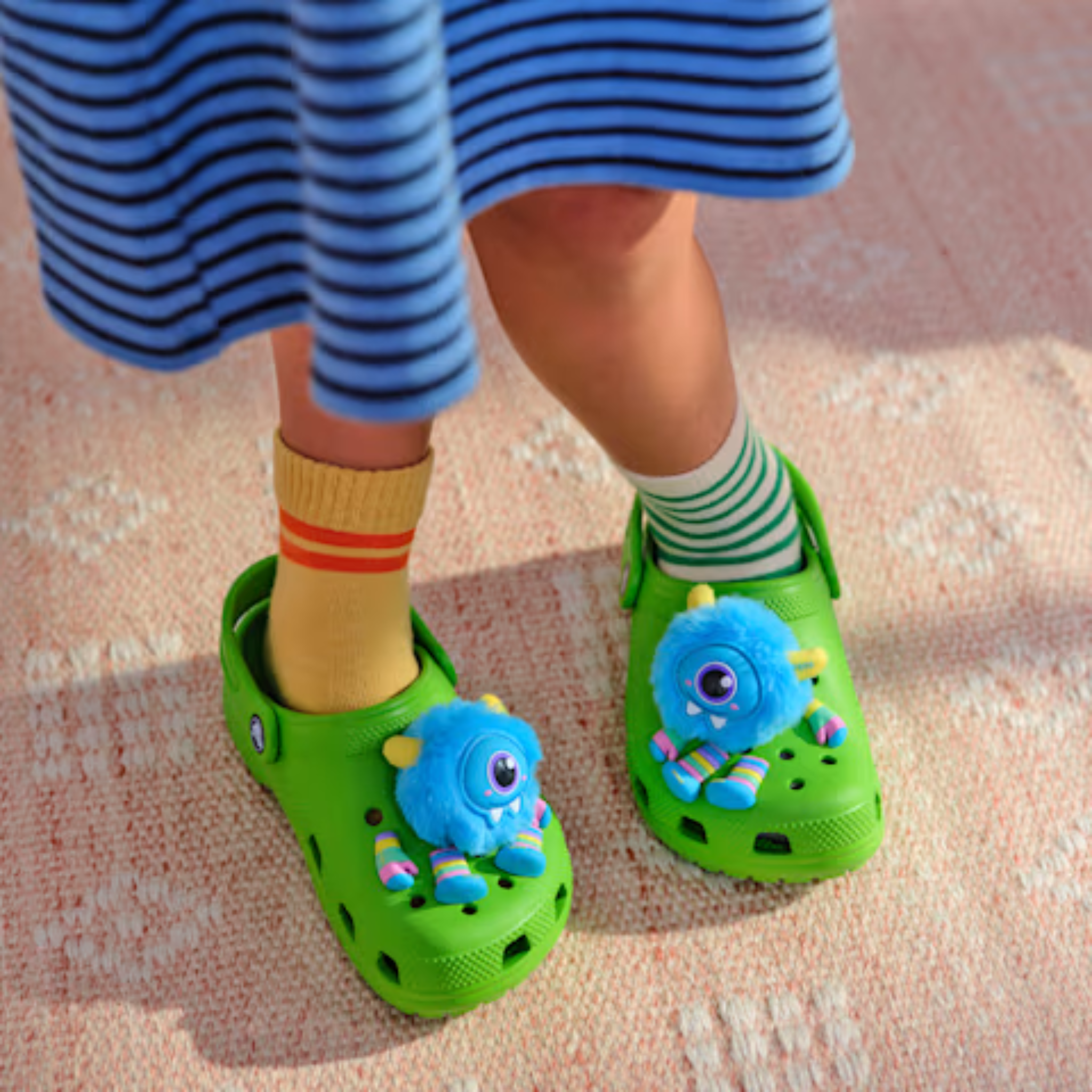 SANDALE TOUT-PETITS CROCS SABOTS CLASSIQUE VERT 6 À 10 206990 30T MAHEU GO SPORT MANNEQUIN