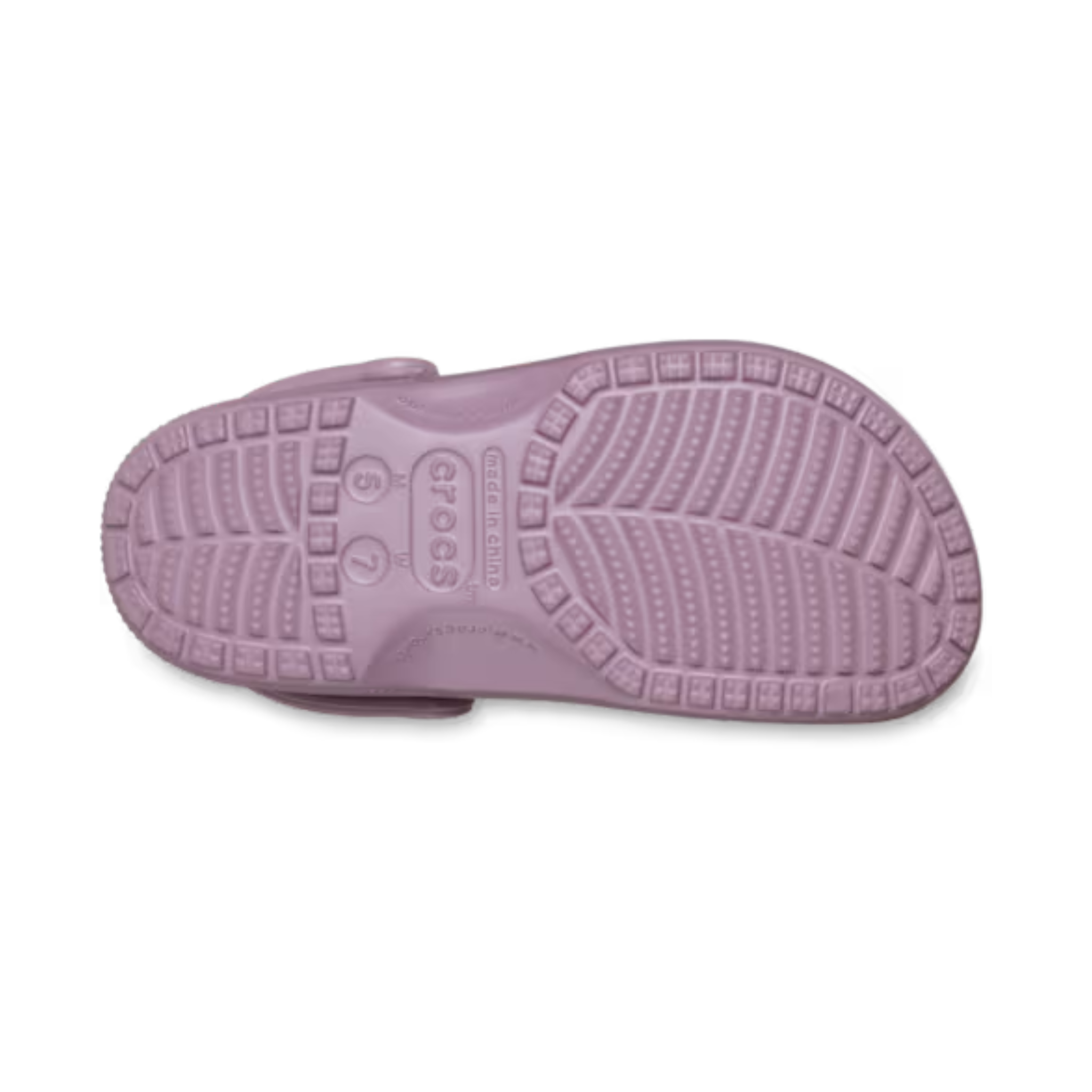 SANDALE UNISEXE CROCS SABOTS CLASSIQUE LILAS POUSSIÉREUX 10001 5EO MAHEU GO SPORT SEMELLE