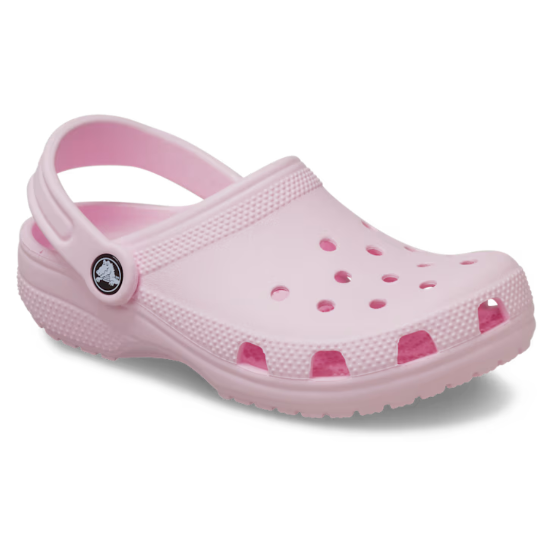 KIDS' SANDALS, CLASSIC PALE PINK CLOGS (11 TO 6)