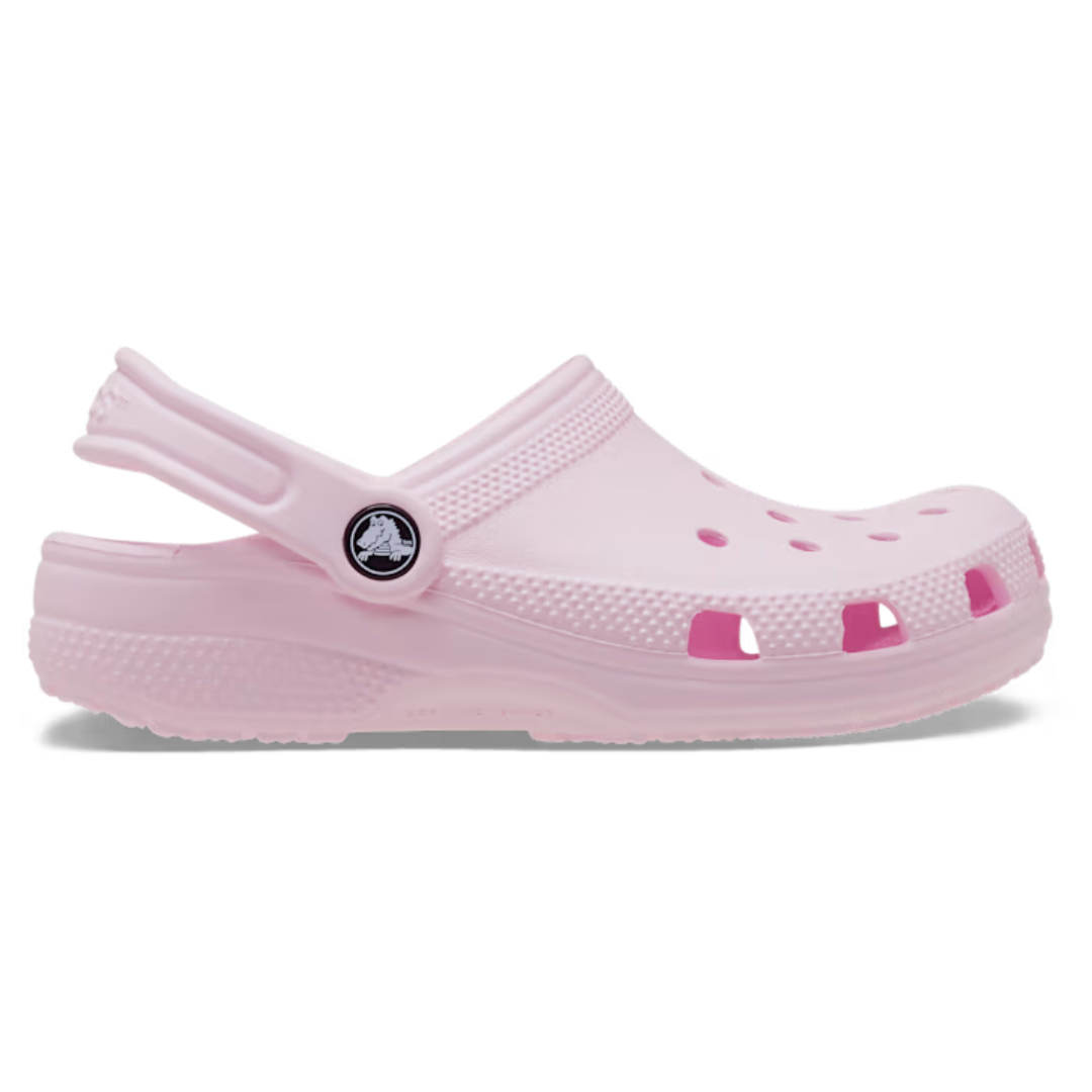 KIDS' SANDALS, CLASSIC PALE PINK CLOGS (11 TO 6)