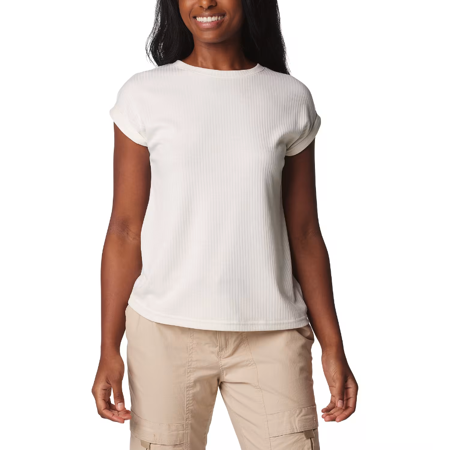 T-SHIRT FEMME CRYSTAL PINE CHALK 2073201 COLUMBIA MAHEU GO SPORT DEVANT