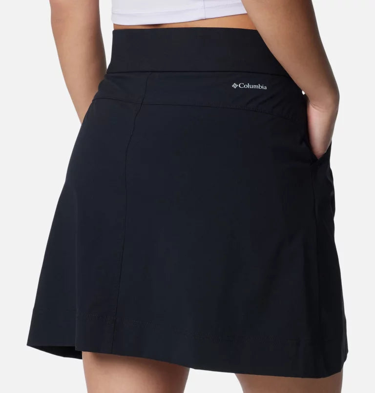 JUPE-SHORT FEMME ANYTIME STRAIGHT NOIR 2073271 COLUMBIA MAHEU GO SPORT DOS 2