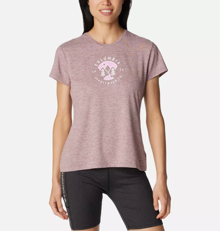 T-SHIRT POUR FEMME, SLOAN RIDGE FIG 2077451 columbia MAHEU GO SPORT DEVANT