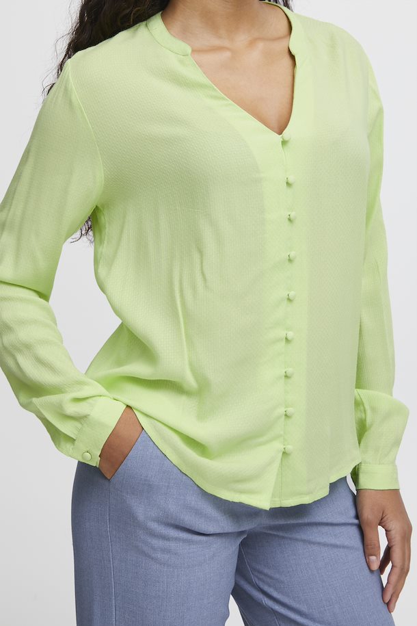 BLOUSE B.YOUNG POUR FEMME, HABINE LIME