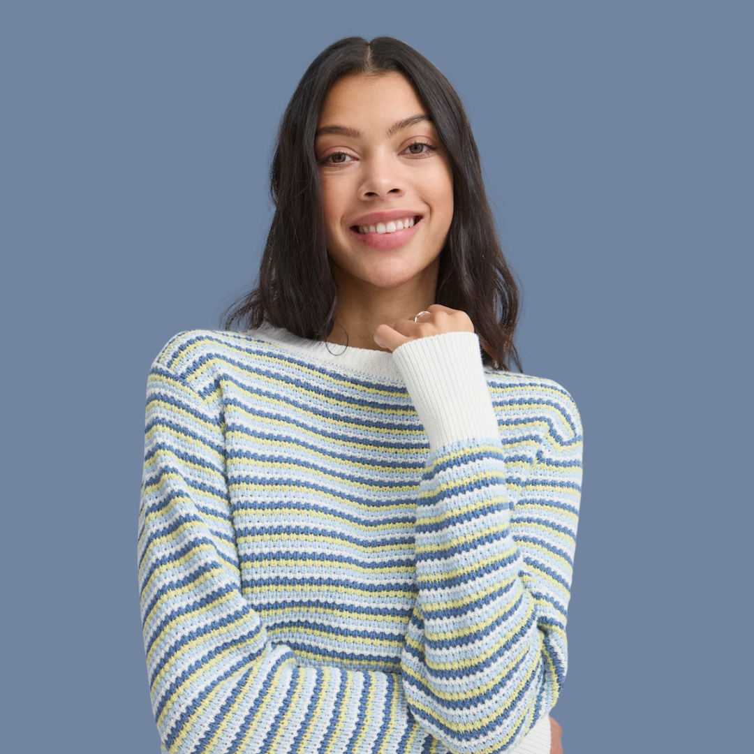 TRICOT FEMME MAGIO LEMON GRASS MIX 20816633 B YOUNG MAHEU GO SPORT DEVANT MANNEQUIN