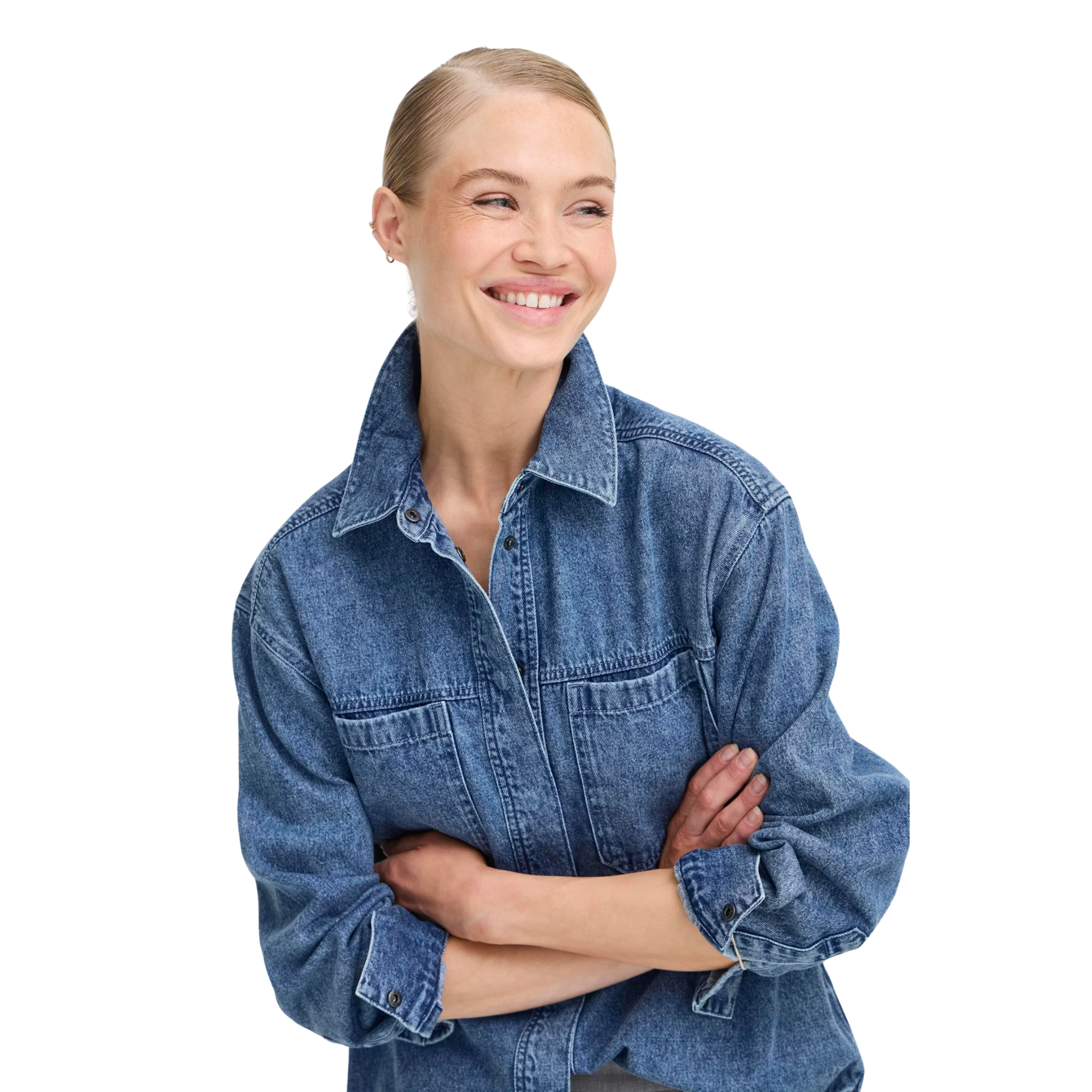 JACKET DE JEANS FEMME, KAPUCA